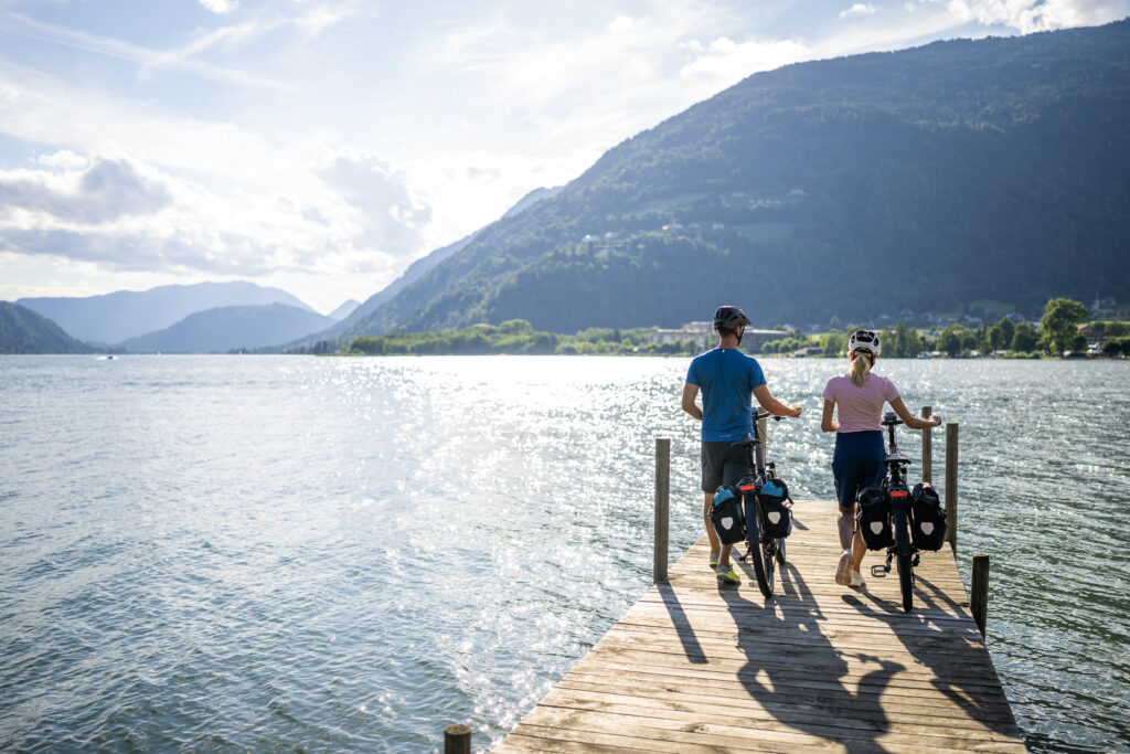 Pausa in bici all'Ossiacher See (c) Gert Perauer