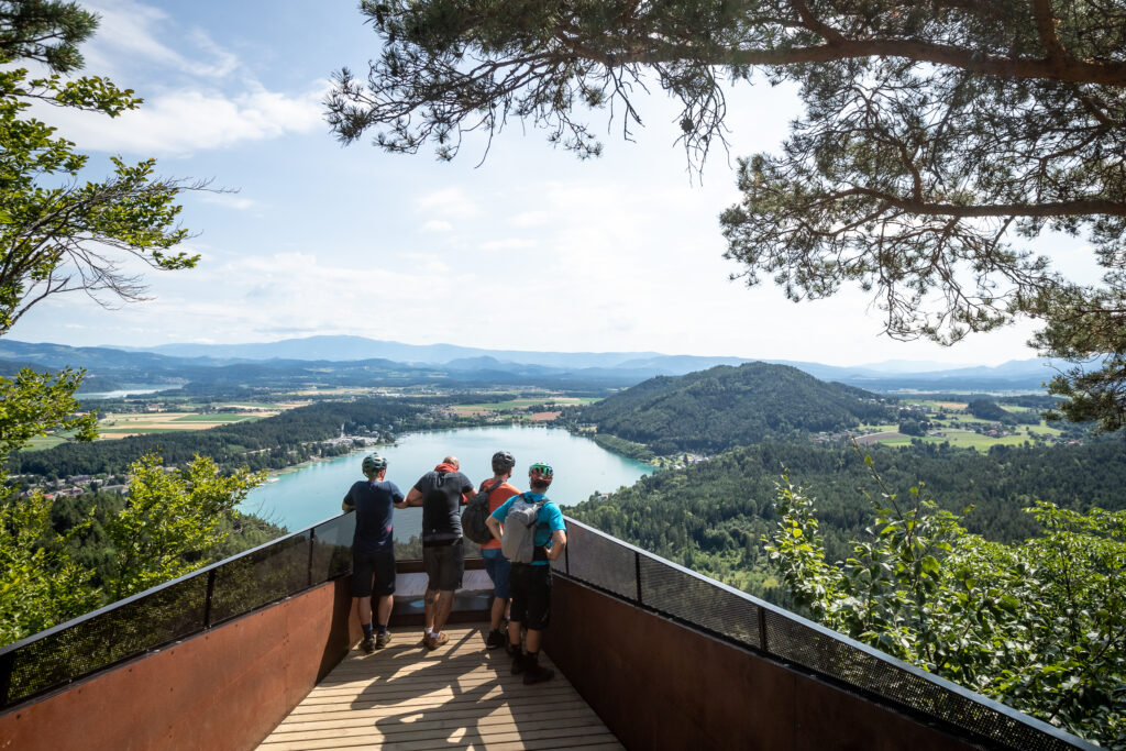 Gezicht op de Klopeinersee (c) SUEDKAERNTEN