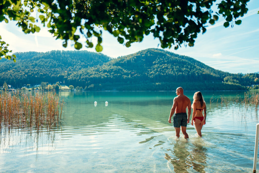 Odpočinek u jezera Klopeiner See (c) JIŽNÍ KORUTUNY