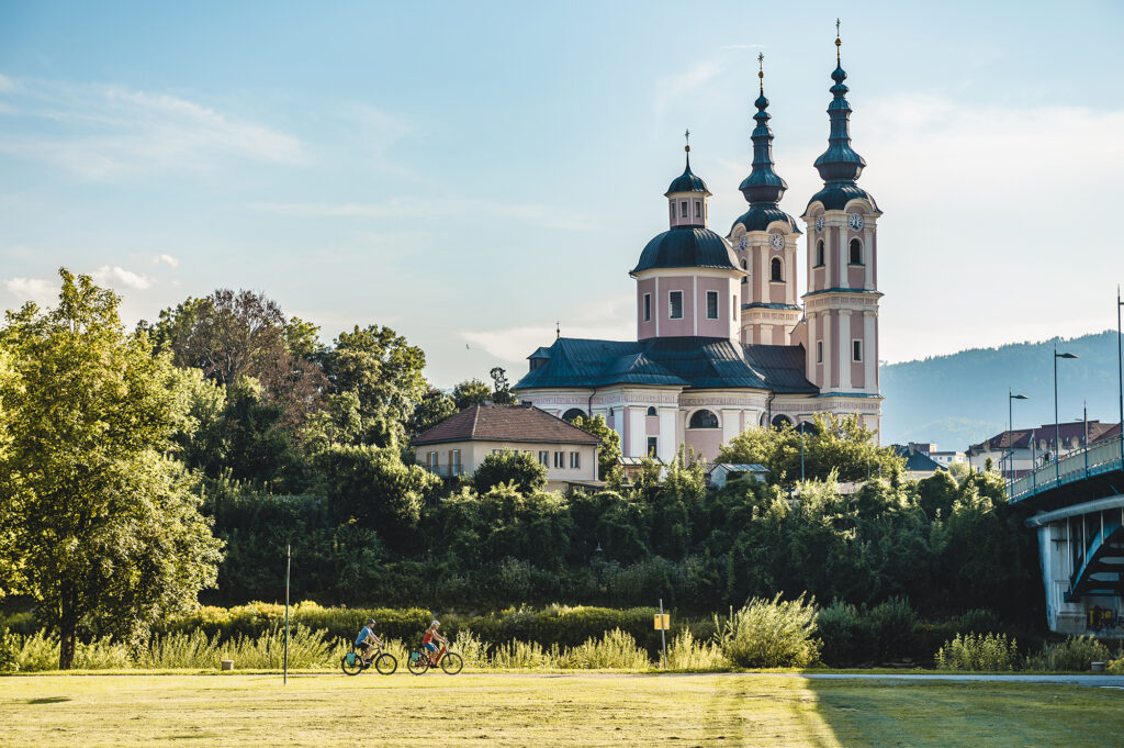 Drávská cyklostezka ve Villachu (c) Reklama v Korutanech, Uwe Geissler