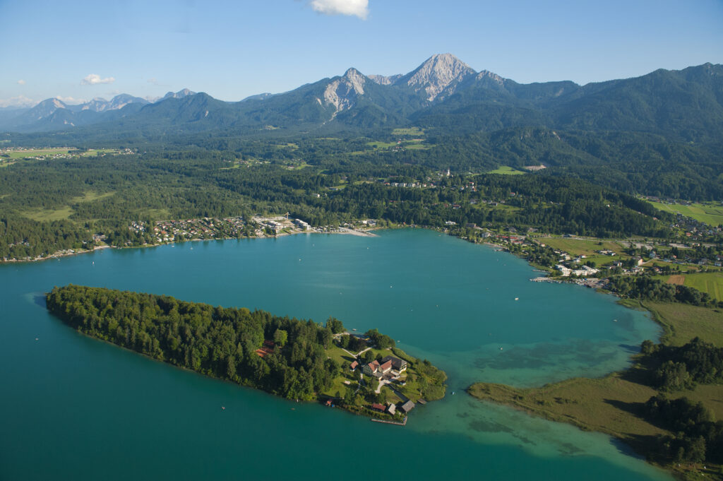 Záznam dronu Faaker See (c) Franz Gerdl