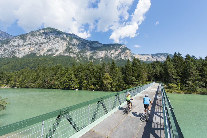 Creare esperienze sulla pista ciclabile della Gail (c) Franz Gerdl