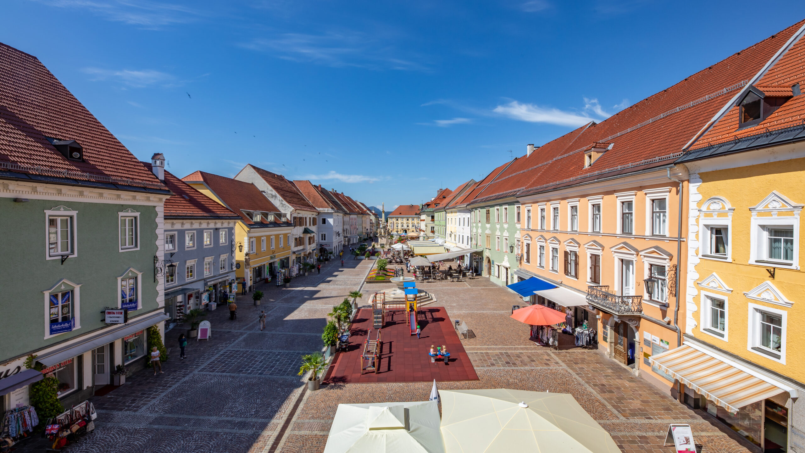 Piazza principale di St. Veit (c) STAMA Città di St. Veit