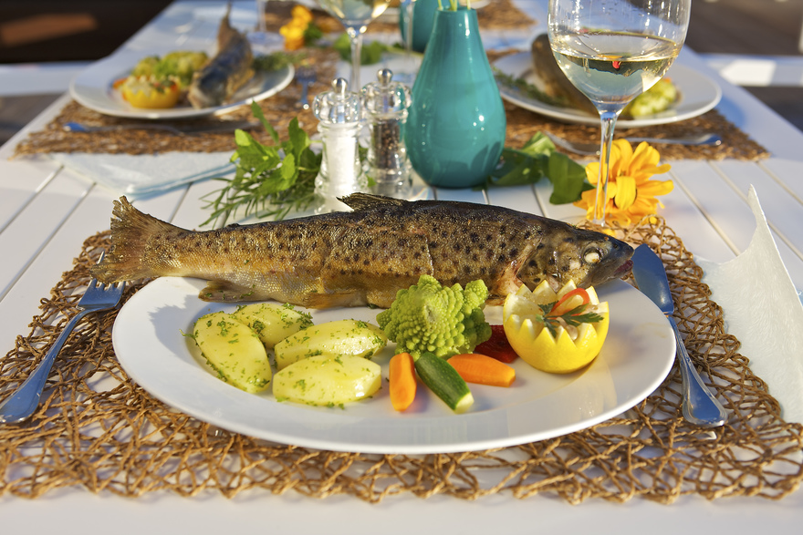 Culinair genieten aan het meer (c) Reclame voor Karinthië, Martin Steinthaler