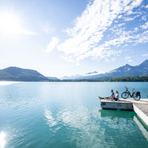 Sosta in bici al lago Faaker (c) Gert Perauer