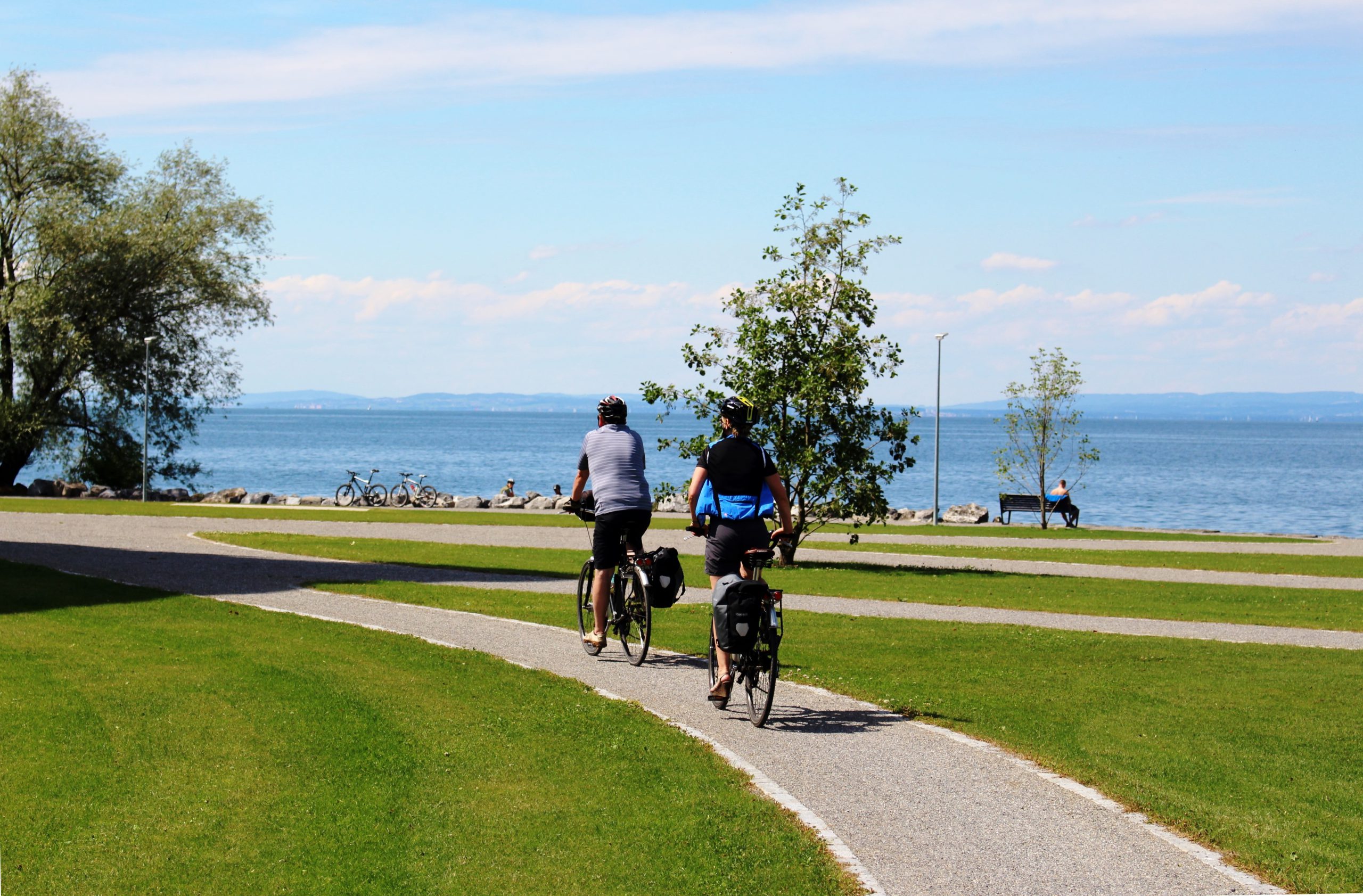 des vacances à vélo au bord du lac de Constance