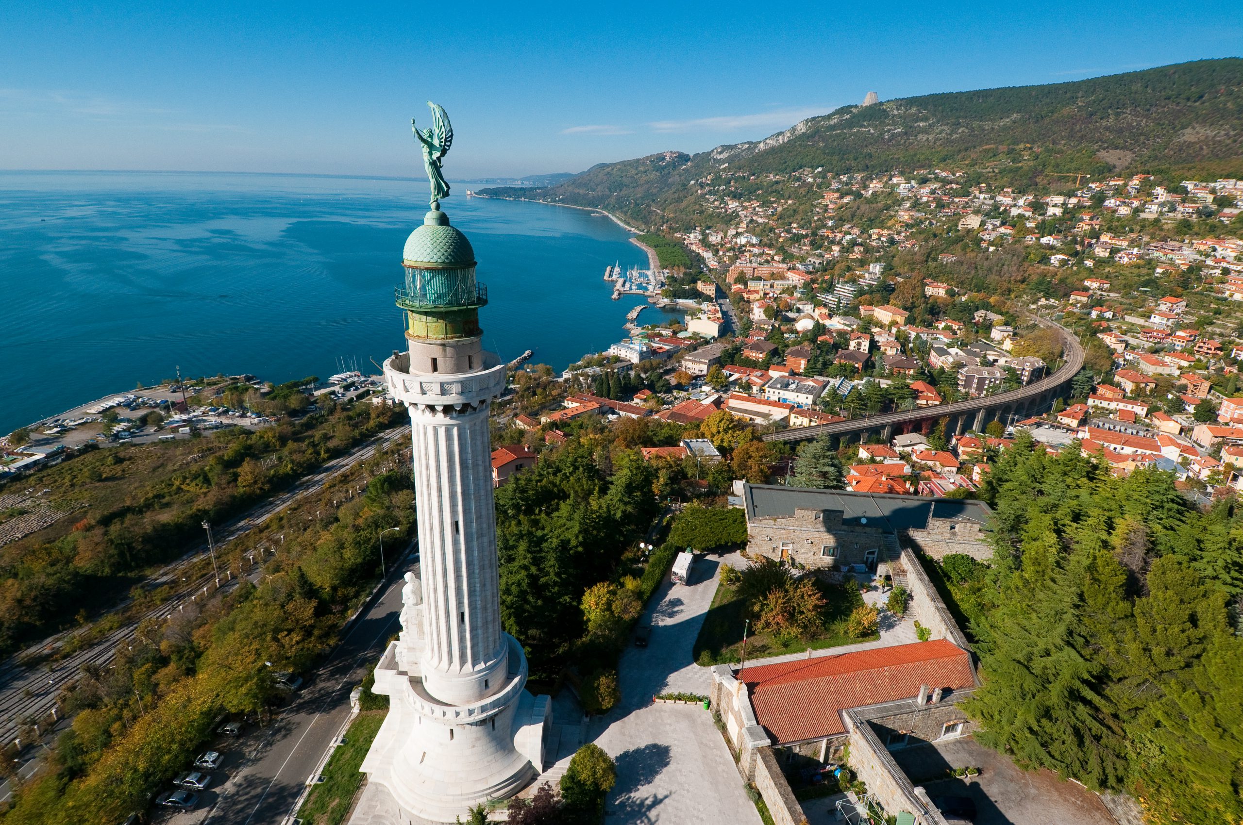 Kerékpártúra Triesztbe a lélegzetelállítóan gyönyörű tengerparti rész mentén