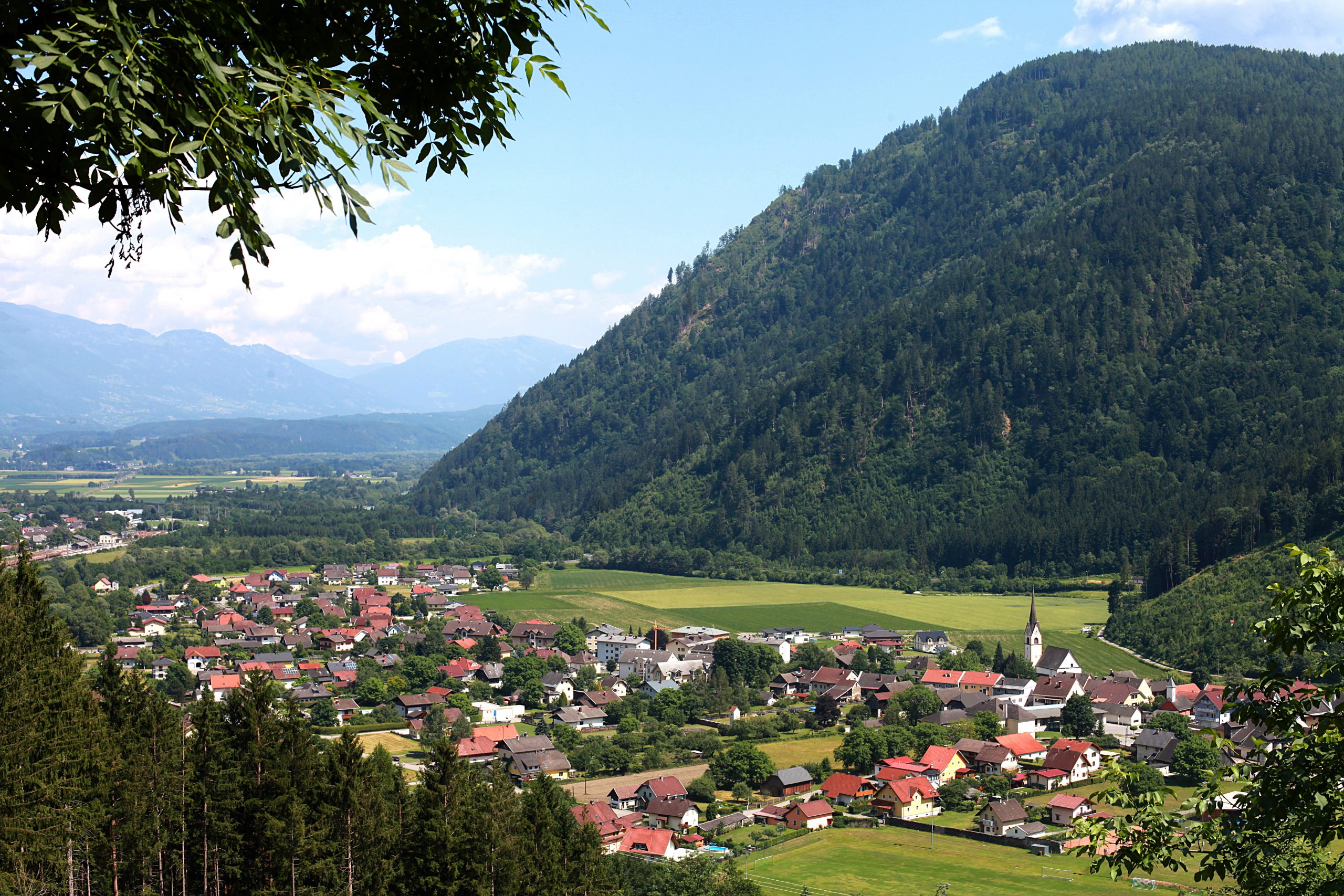 Radtour in Kärnten - Radfahren durch Sachsenburg