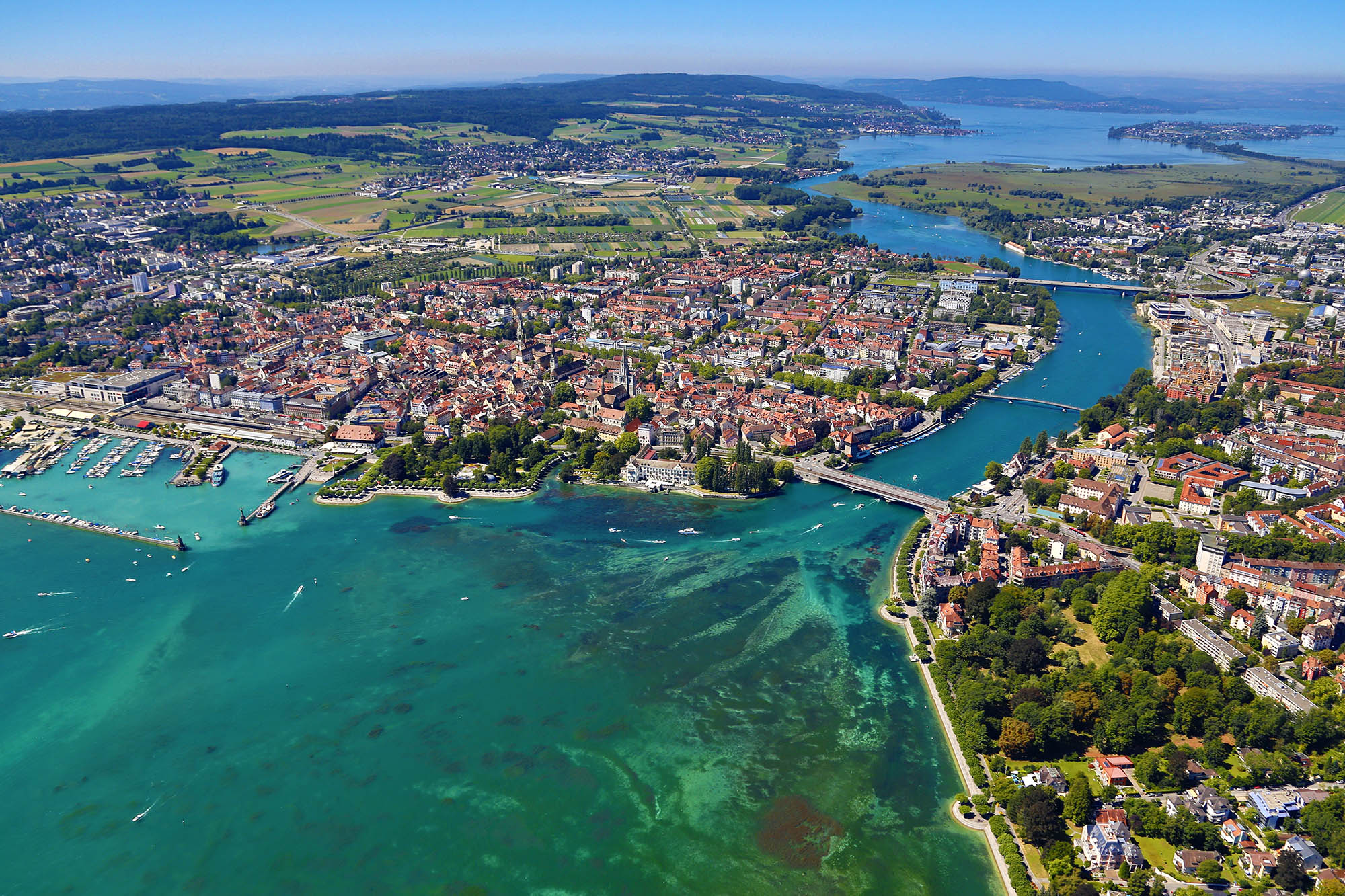 Konstanzer Trichter - Radurlaub am Bodensee