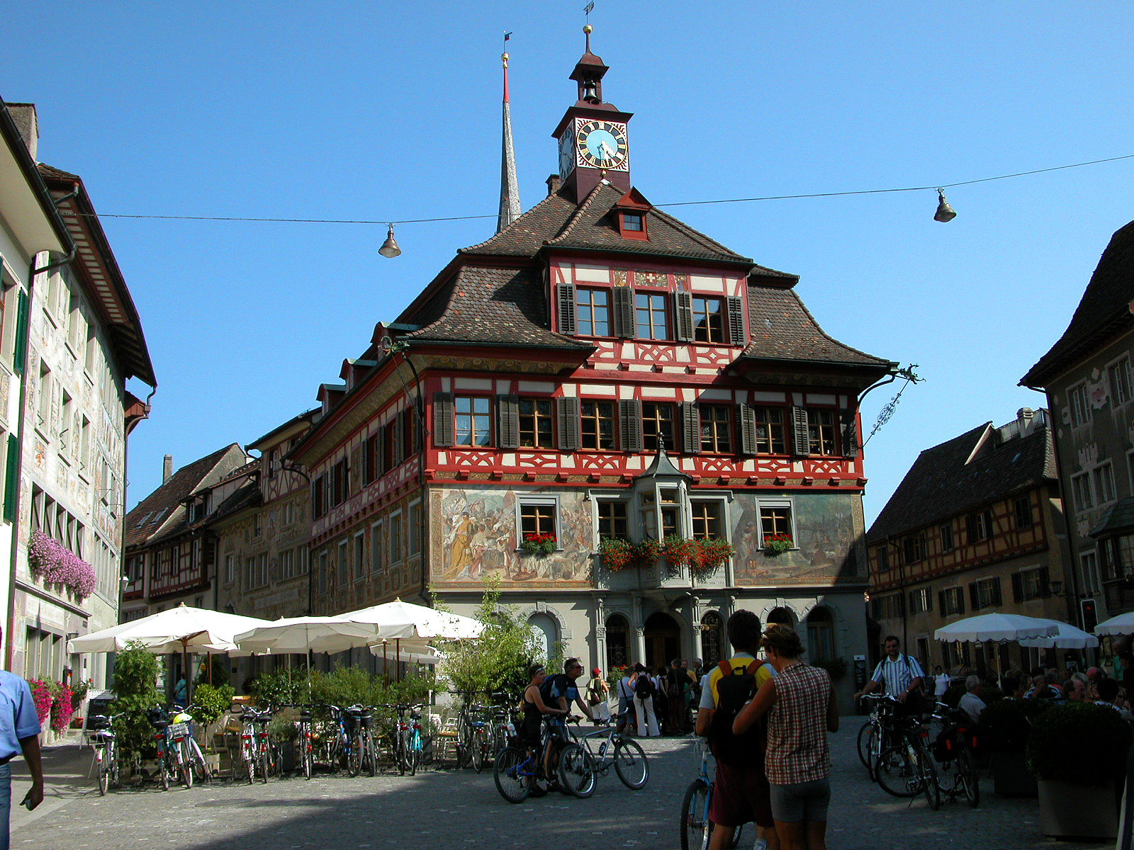 Cycling holiday on Lake Constance - explore Stein am Rhein by bike