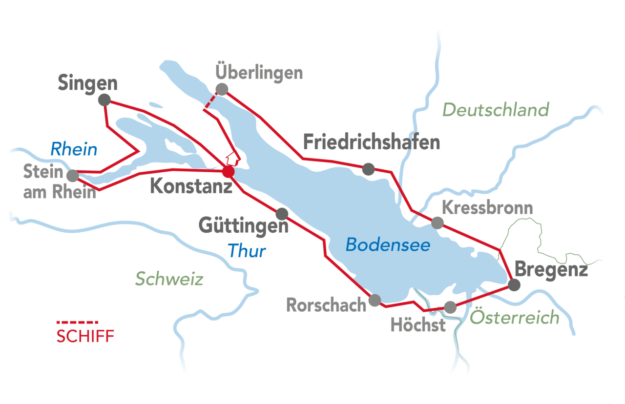 Der BodenseeRadweg ist ein Muss für Genussradler