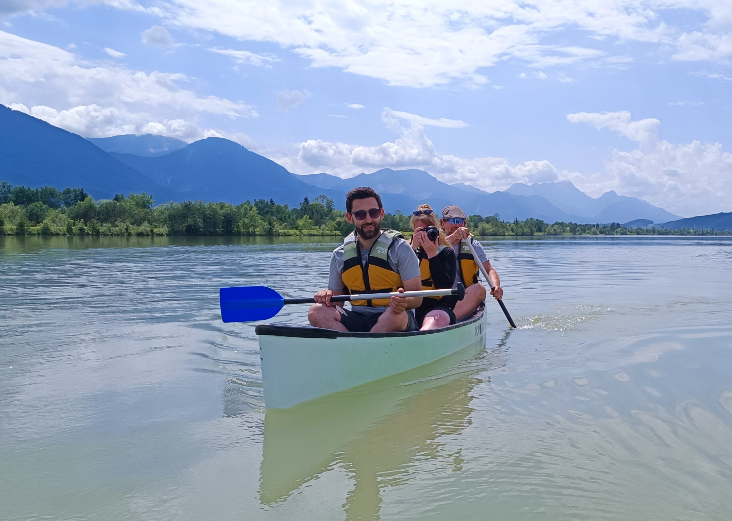 Kanutour auf der Drau (c) Kärnten Radreisen