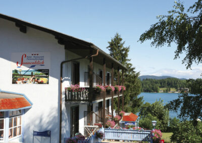 View of the Klopeiner See (c) Hotel Sonnenblick