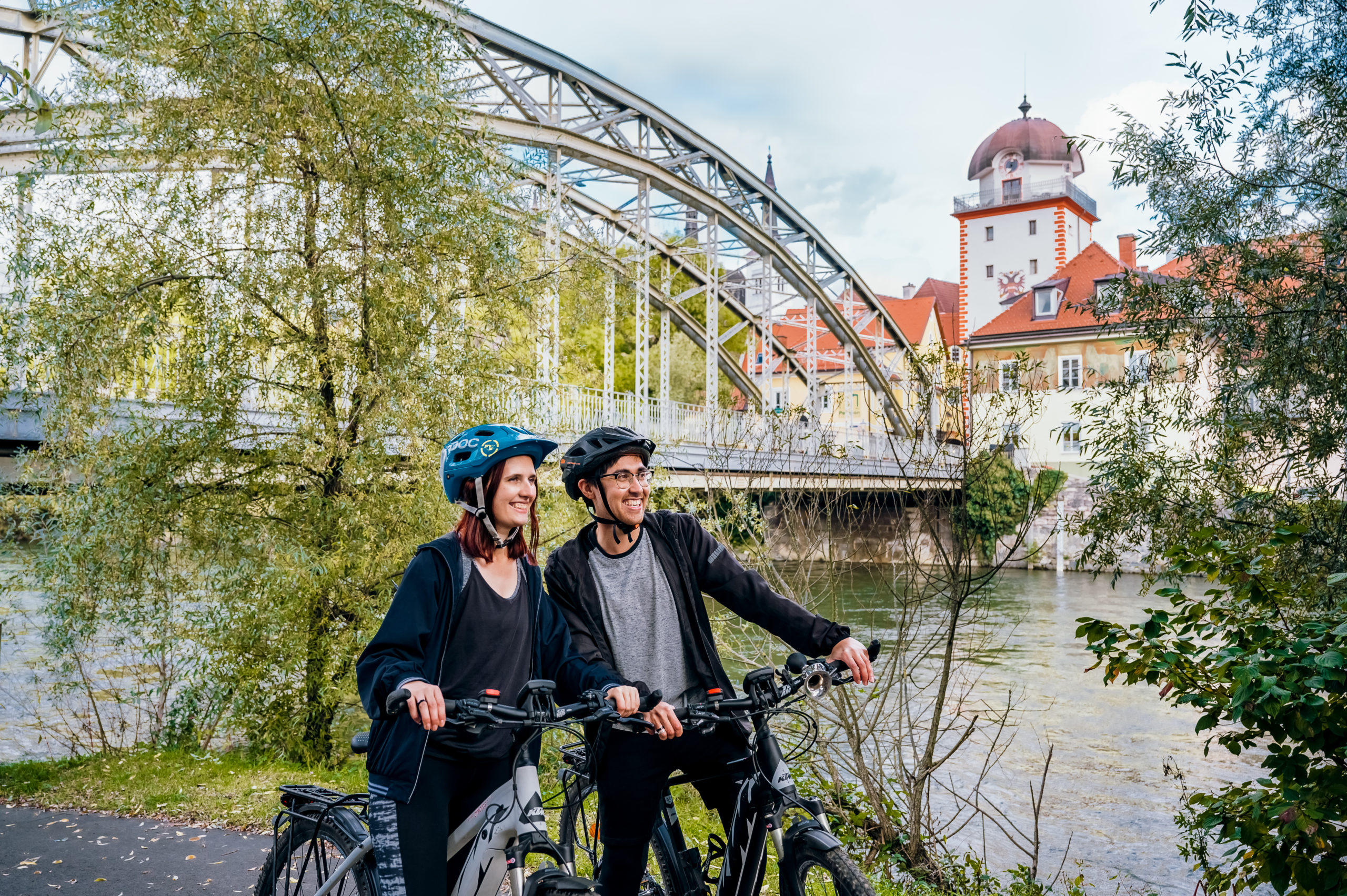 explore the city of Leoben by bike - a great vacation