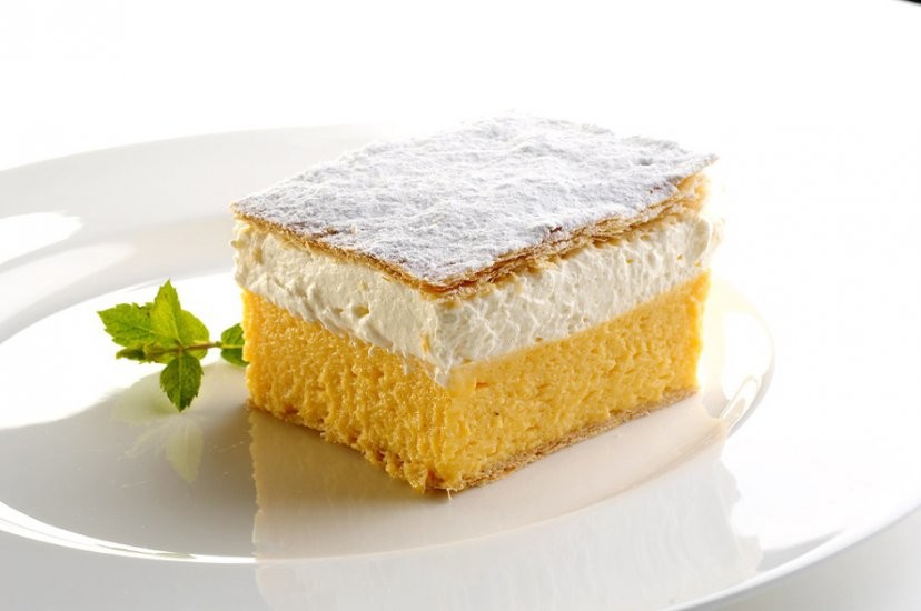 Cream slices