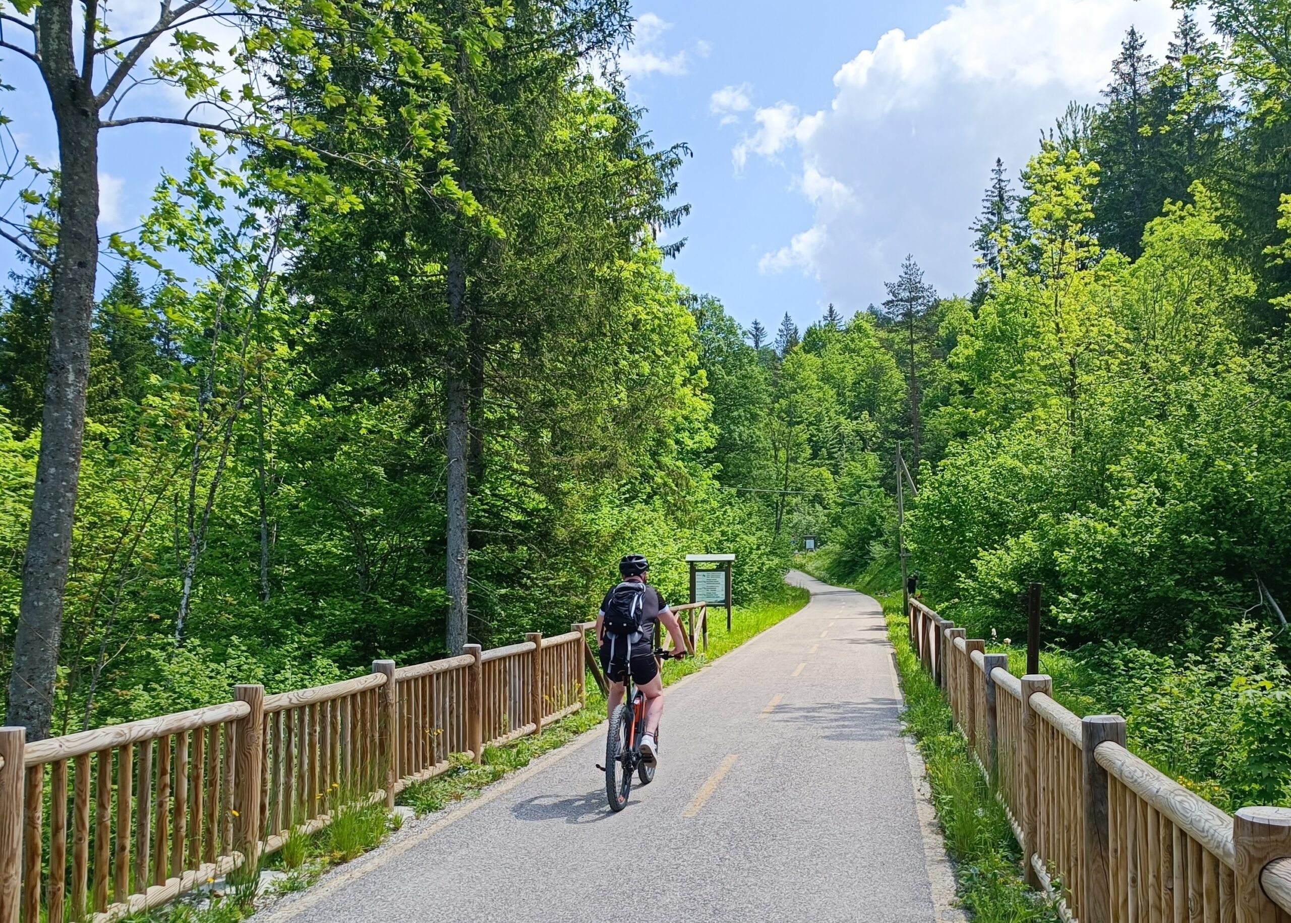 Salvataggio della pista ciclabile sulle ex ferrovie (c) Tour ciclabili in Austria