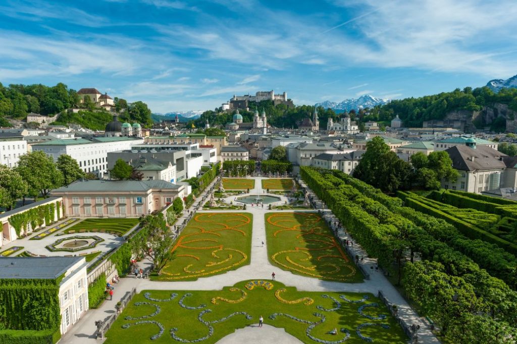 Vrtovi Mirabell v Salzburgu (c) Salzburški turizem
