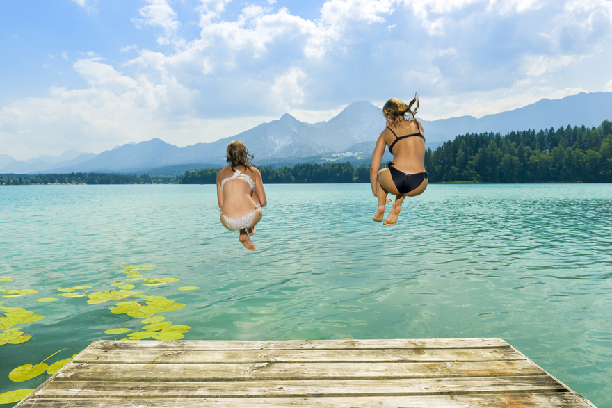Steg Faakersee ©Regione Villach Hannes Pacheiner