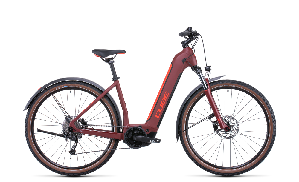 E Bike Touring Cube Nuride Hybrid Performance