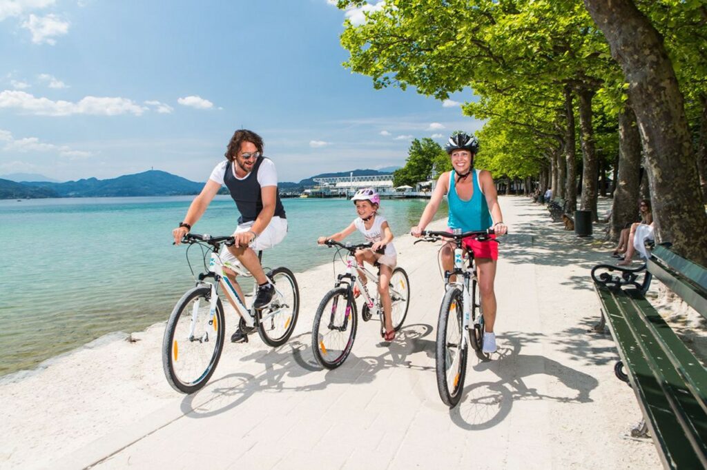 Familienradln am Wörthersee, ©Kärnten Werbung
