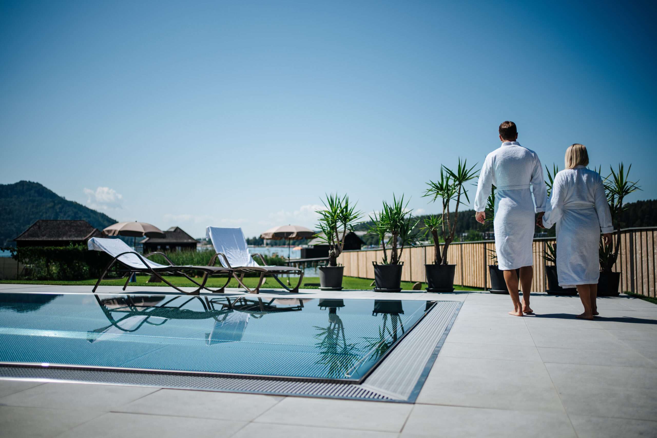 Carinthian Bathhouse Klopeiner See Lake Wellness, Wellness Sauna
