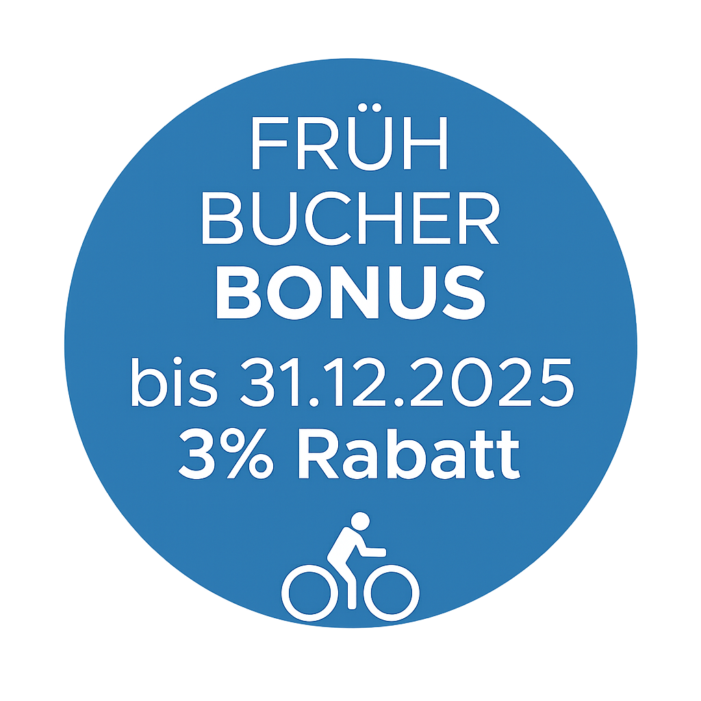 3% Frühbucherbonus KRR 3% Frühbucherbonus KRR