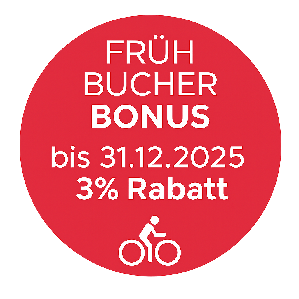 3% Frühbucherbonus ÖRR 3% Frühbucherbonus ÖRR