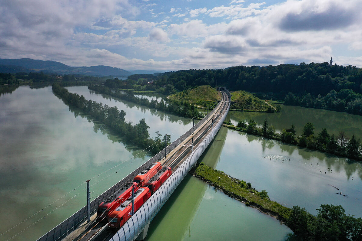 Draubrücke Koralmbahn(C)ÖBB,evmedia