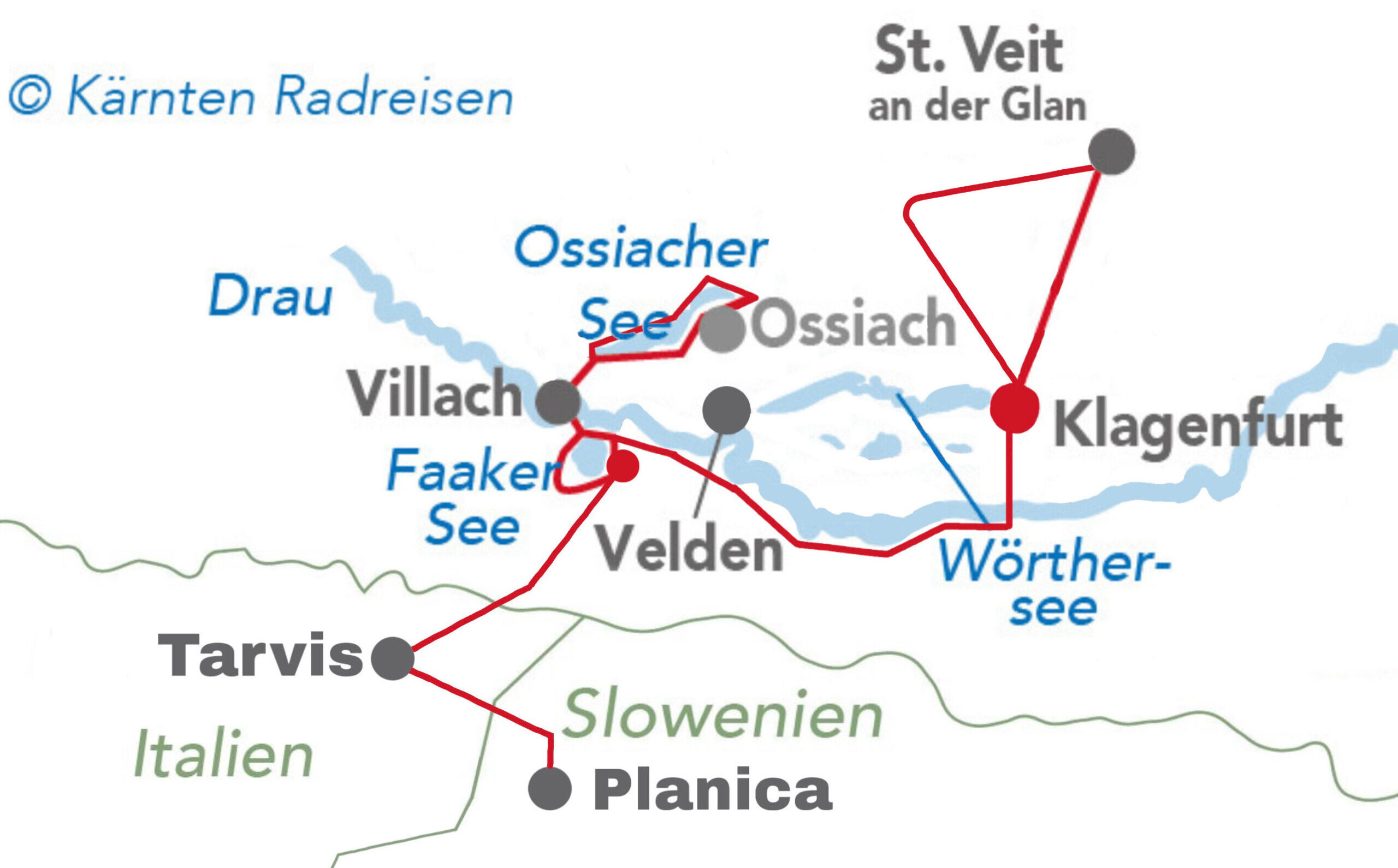 Velovista Faaker Ossiacher See Package 2026