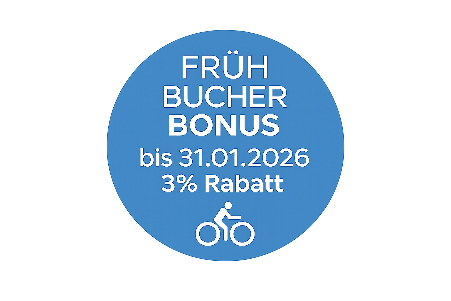 3% Frühbucherbonus KRR 31.01.2026