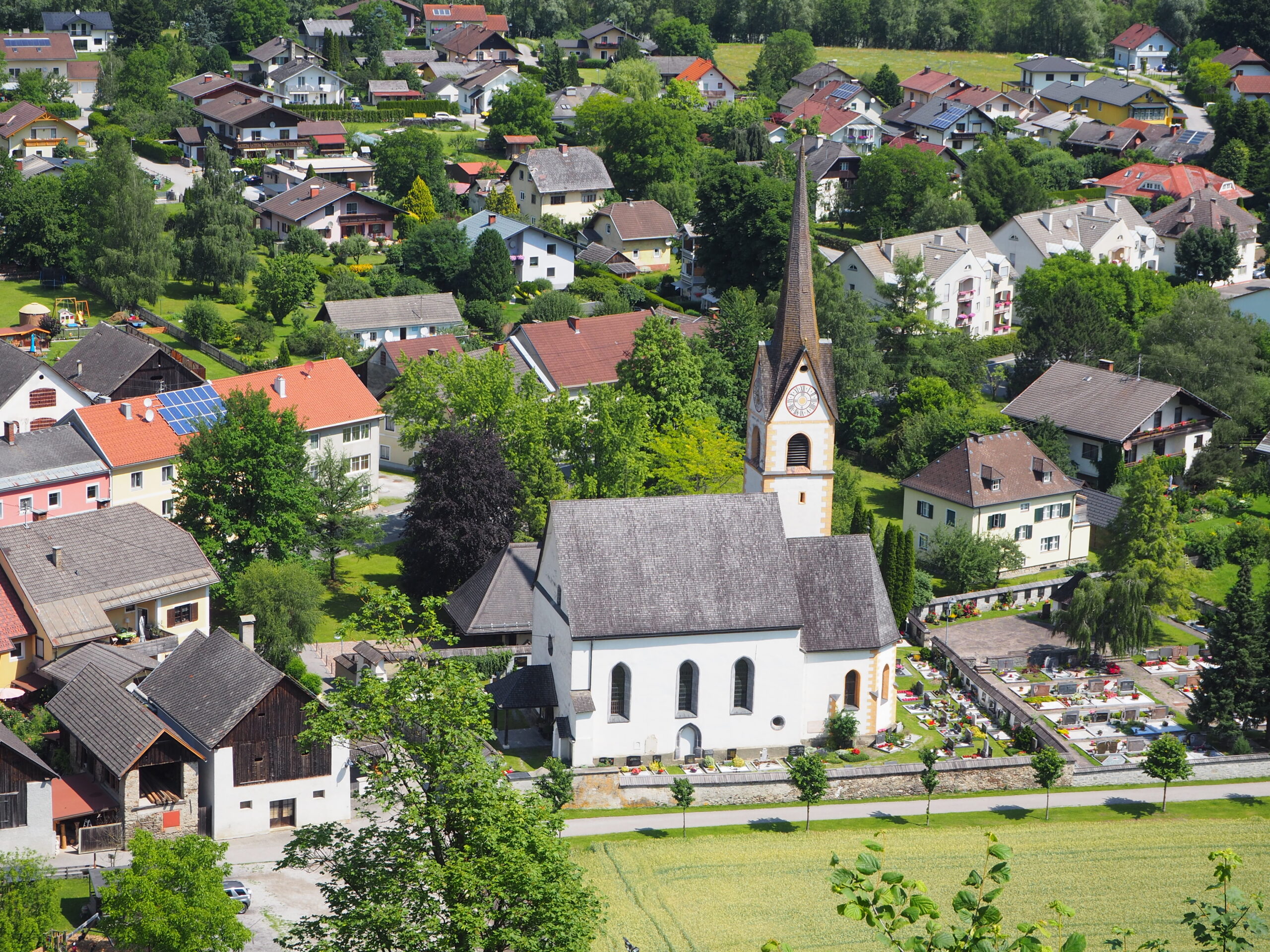 Sachsenburg, Pfarrkirche (c) Monika Gschwandner Elkins